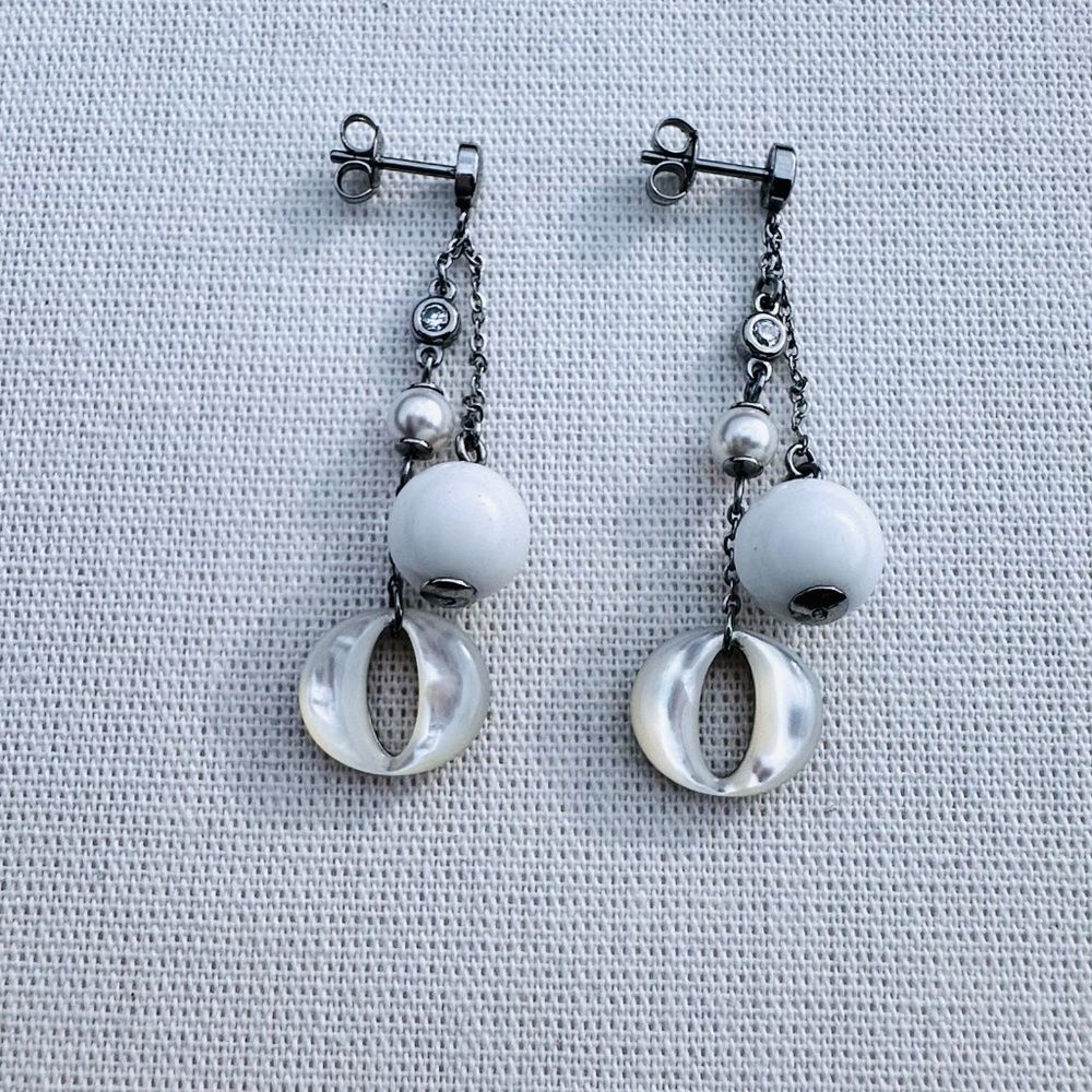 Fossil Dangle Earrings